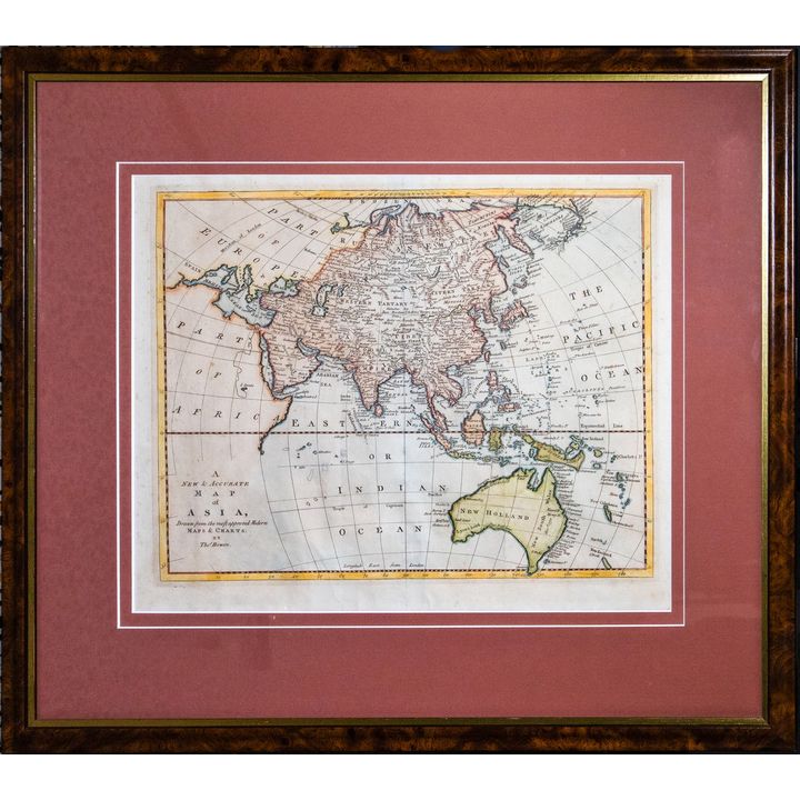 Great Britain, Asia including Australia, 1779,