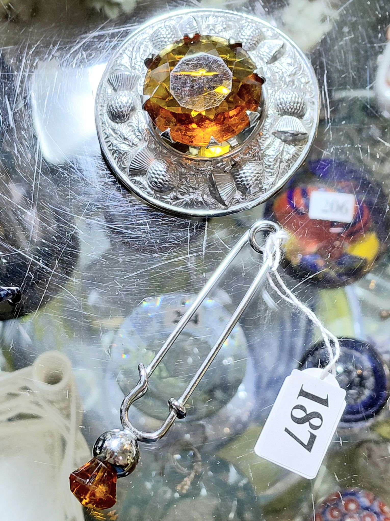 SCOTTISH BROOCH AND KILT PIN