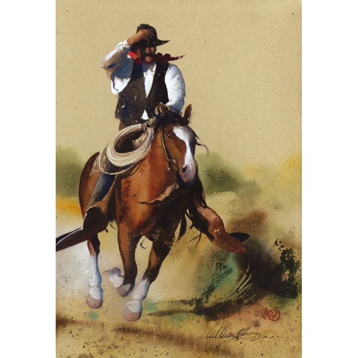 William Matthews (1949-), Untitled (The Getaway)