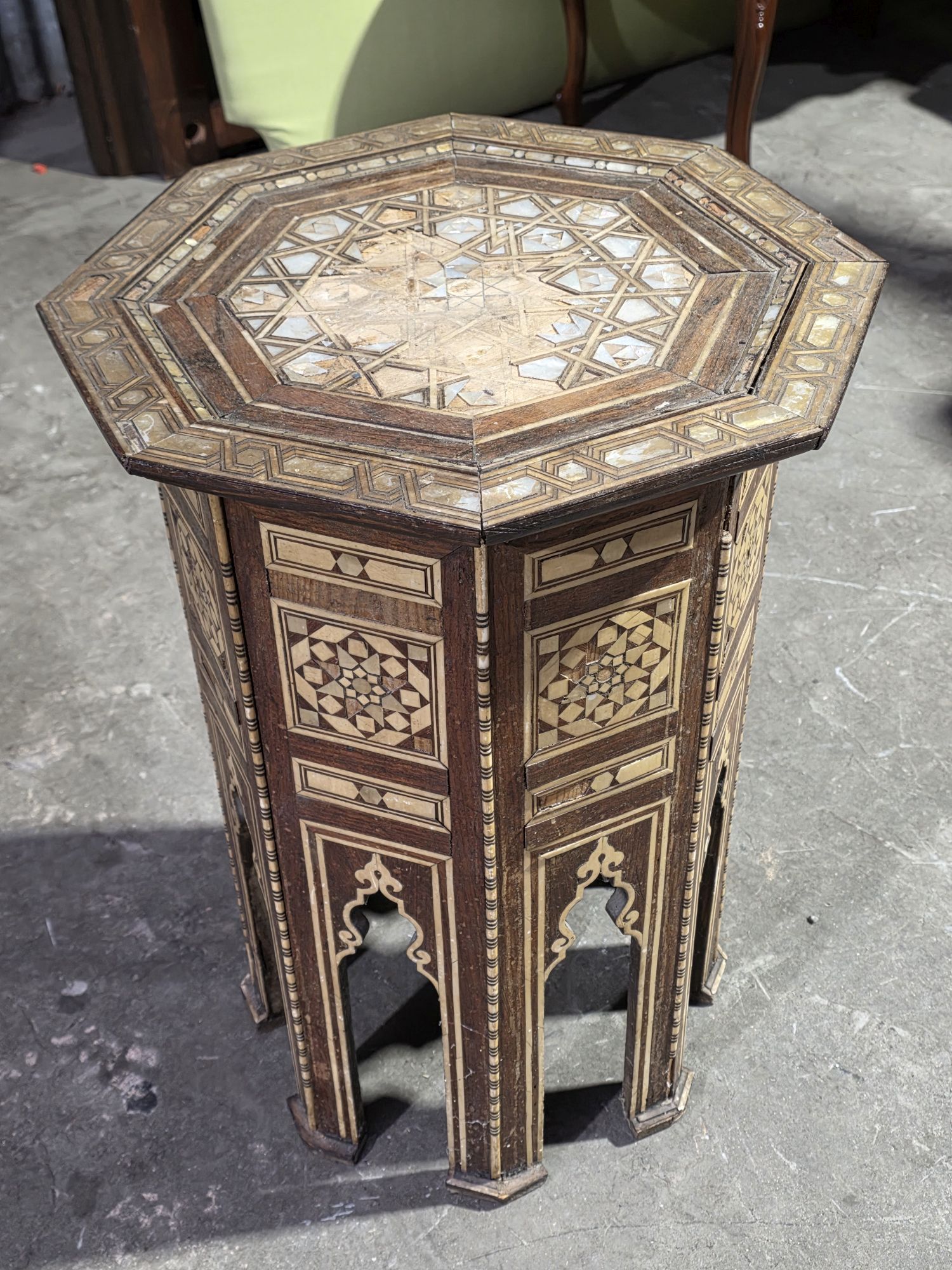 Moroccan Style Octagonal Table