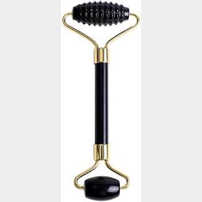 Facial roller with scraping tool - Black - Bar 9901066615256 - 51748/15105