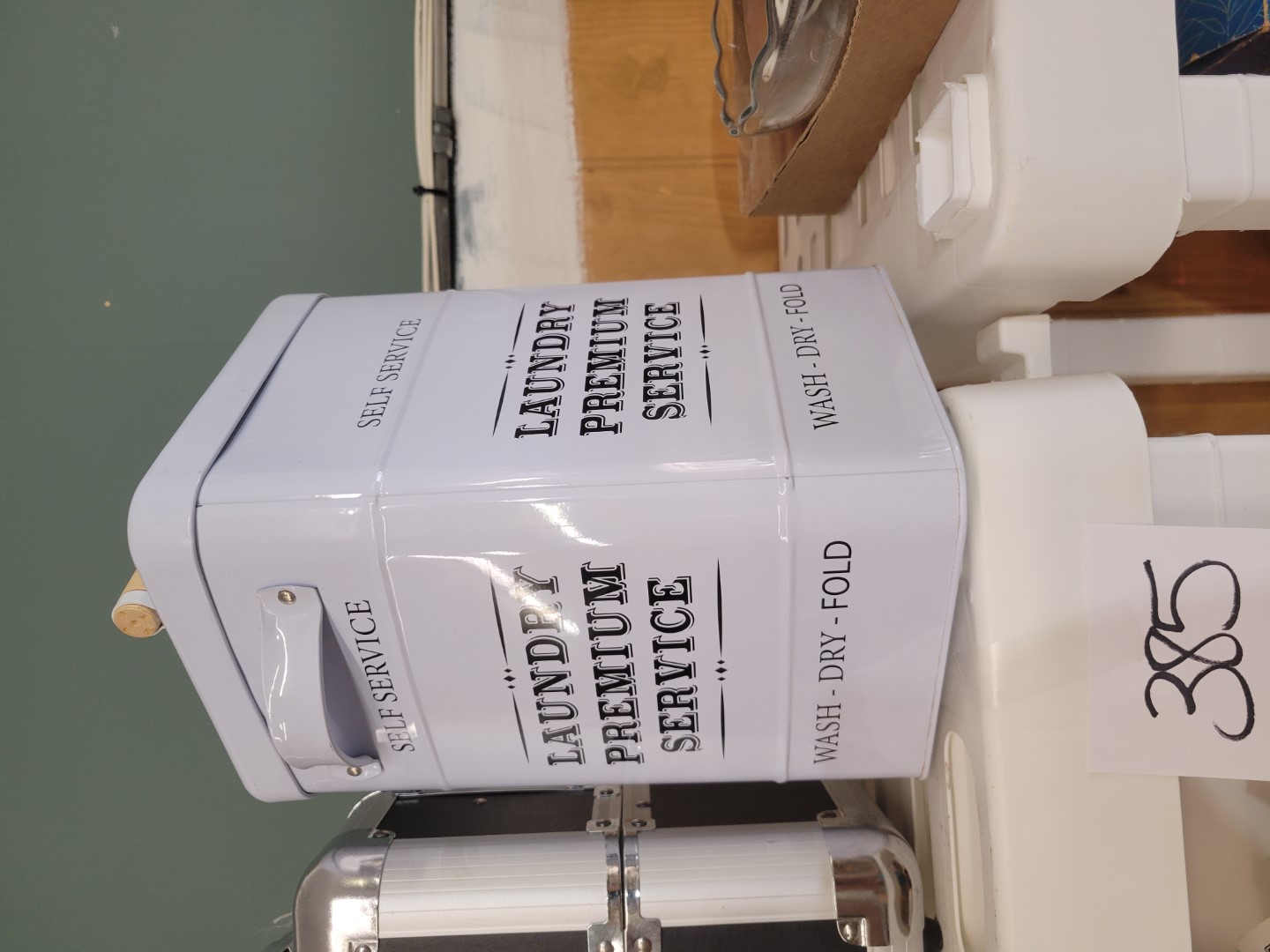 Decorative Laundry Container Midwest Auctions, LLC