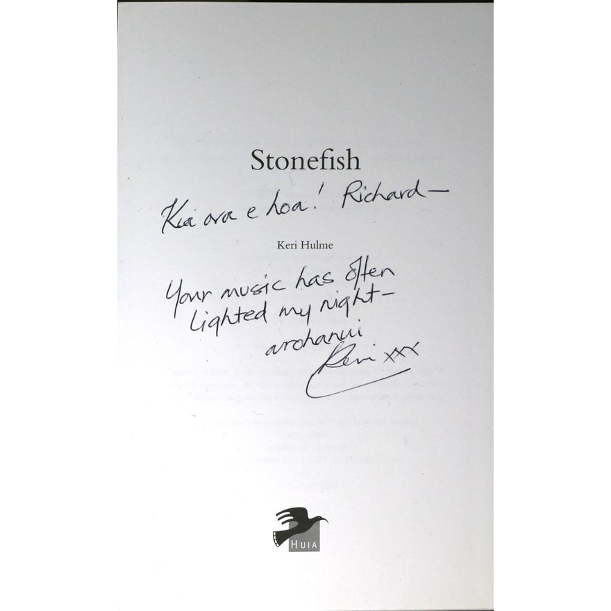 HULME, KERI [signed copy] - Stonefish