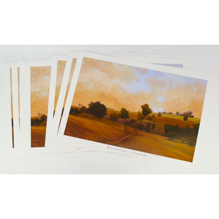 16pc Kent Lovelace ''Chabanne'' Posters