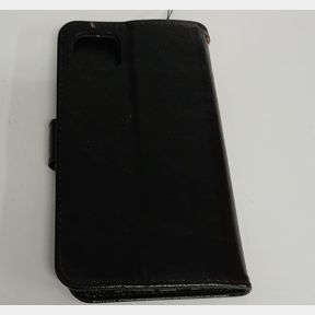 Vintage Faux Leather Flip Case for Huawei P40 Lite - Black - - Bar 9900935737754 - 51737/10262 SN B3 (S10)