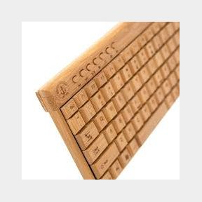 Bamboo Keyboard Mouse Wireless Inc. Phone Dock by College Originals - College Originals genuine branded durable - 51745/27922