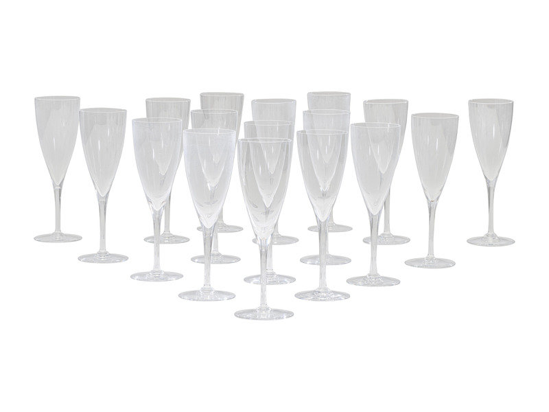 Seventeen Baccarat Angers Pattern Water Goblets