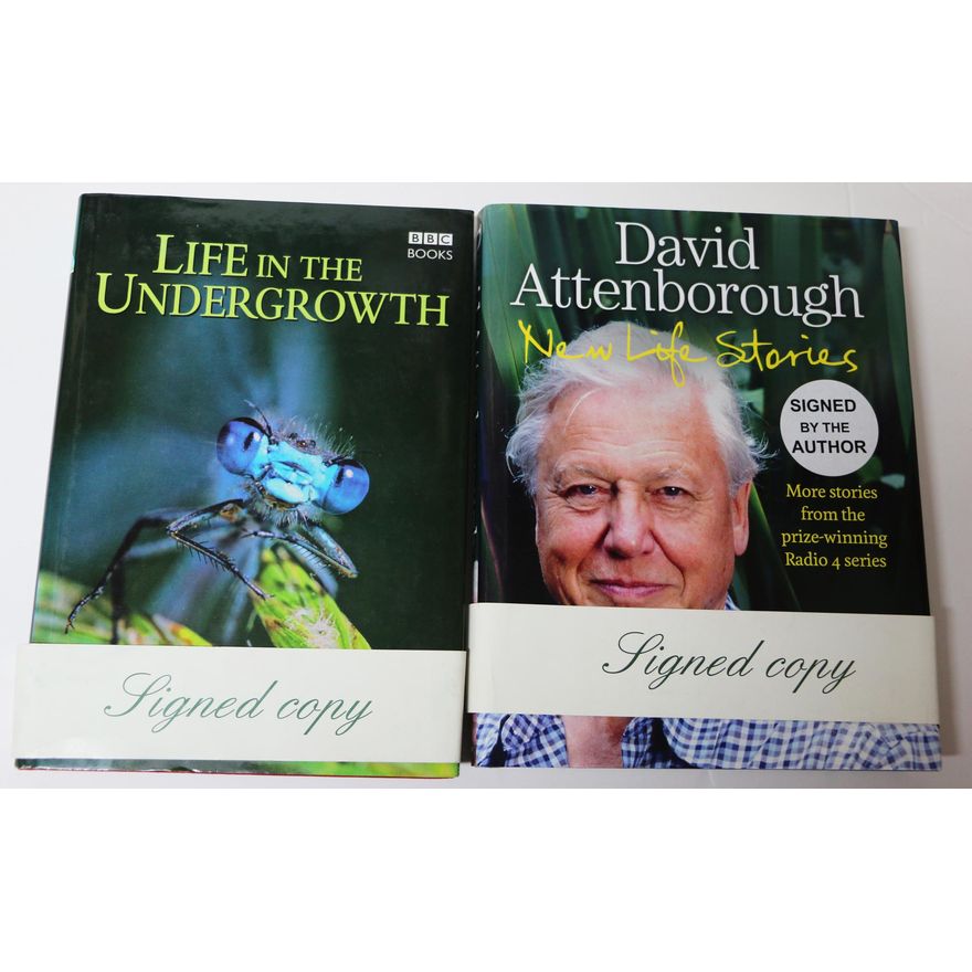 ATTENBOROUGH, DAVID [2 signed titles], Life in the Undergrowth