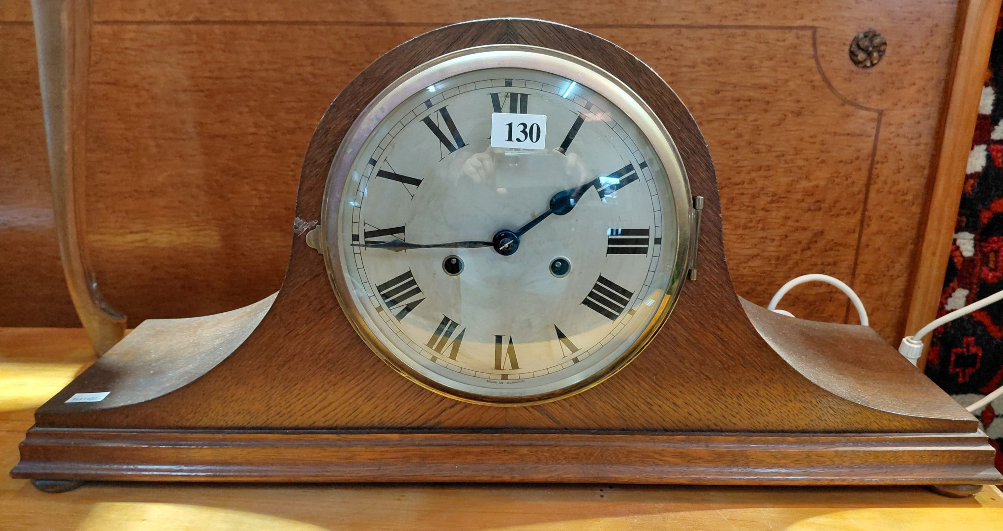 130 · GUSTAV BECKER MANTLE CLOCK