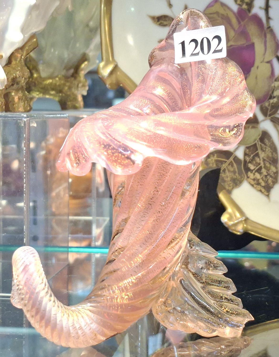 1202 · MURANO GLASS VASE