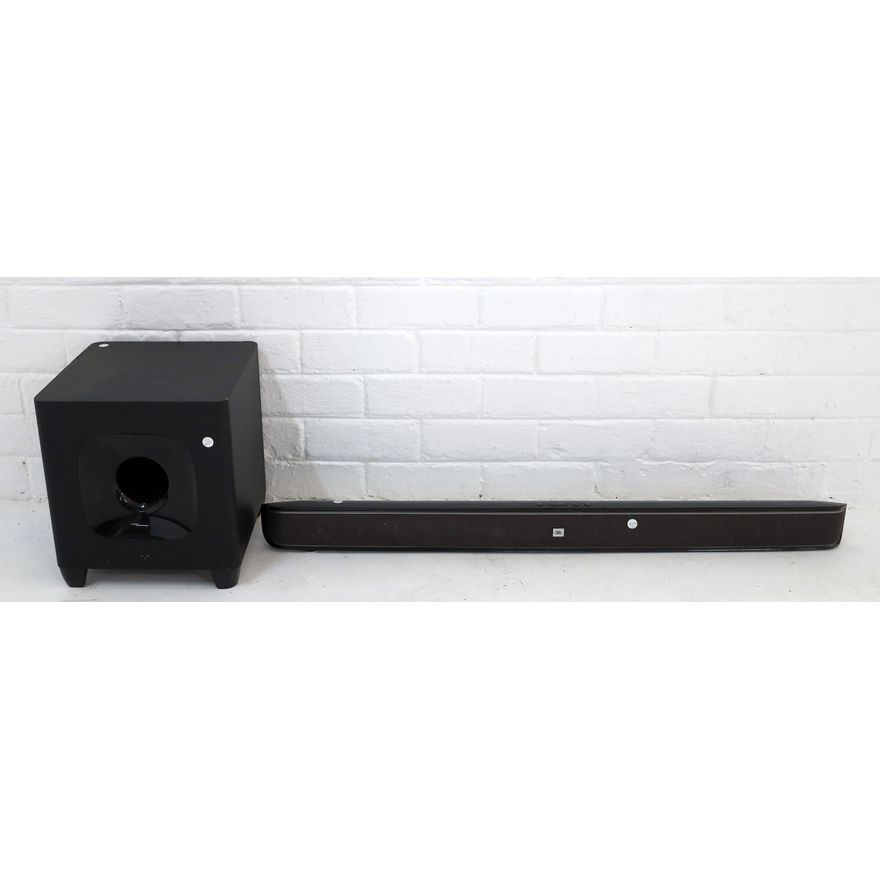 JBL SOUND BAR AND SUB-WOOFER