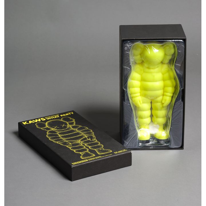 KAWS (Brian Donnelly) 'What Party (Yellow)'