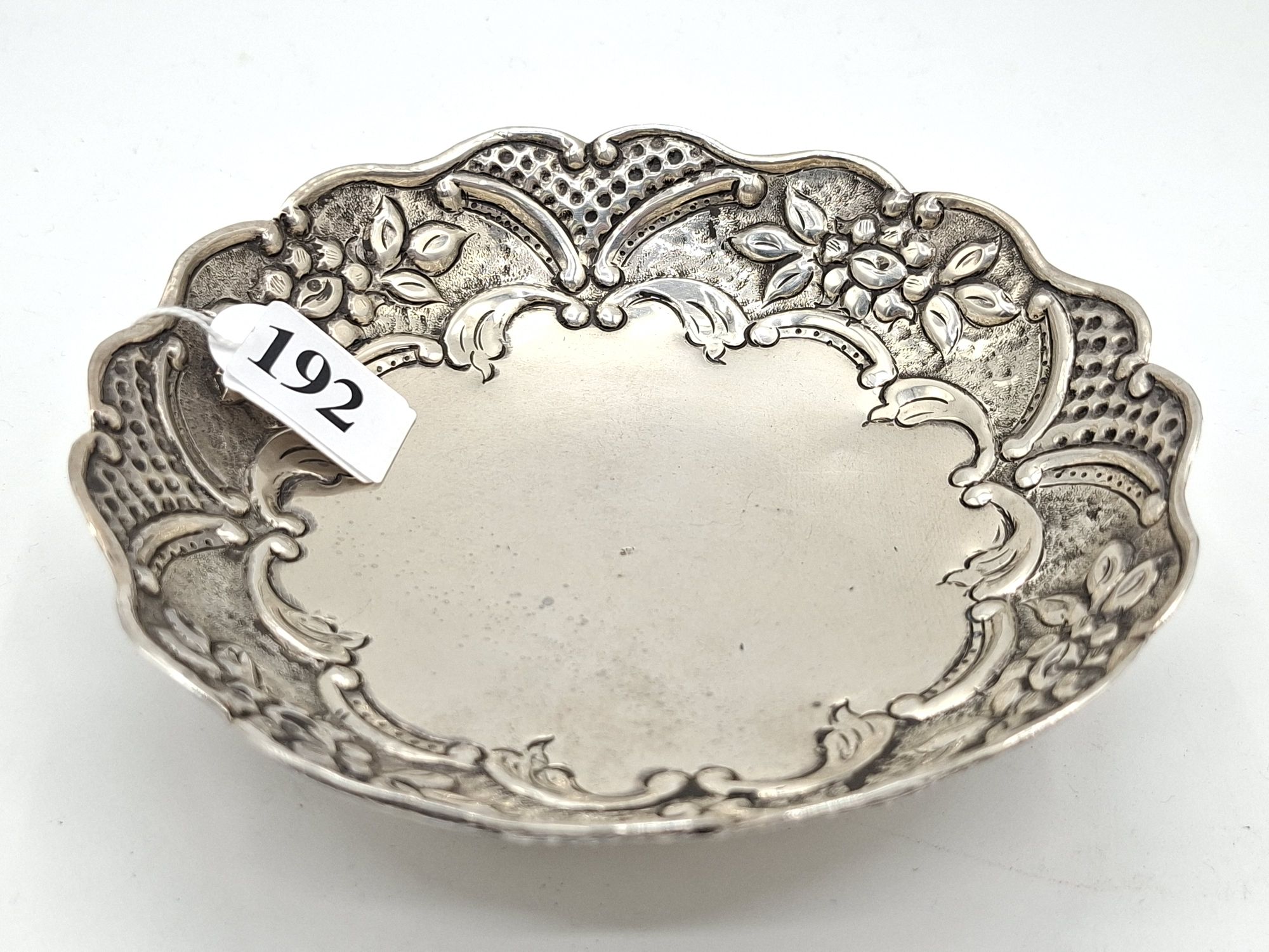 192 · 925 STERLING SILVER BON BON DISH