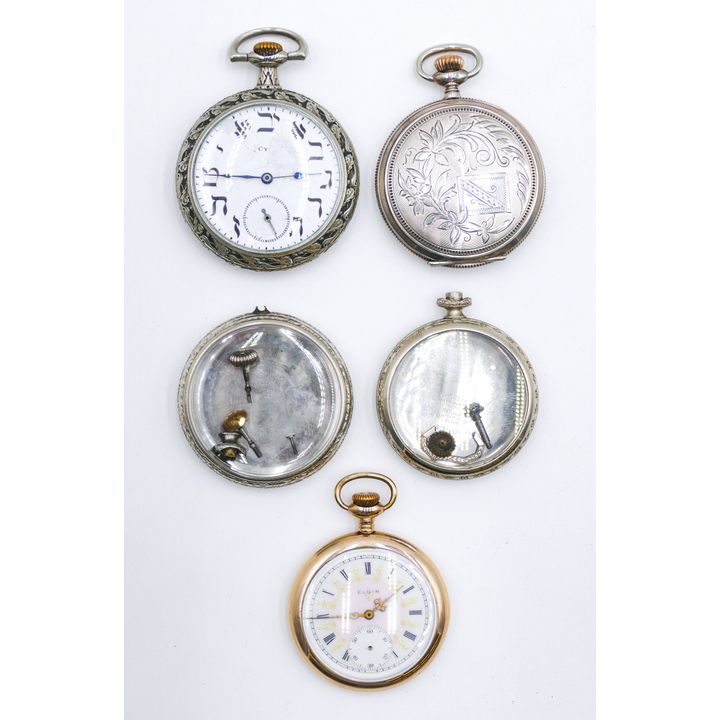 Box Antique Pocket Watch Cases etc.
