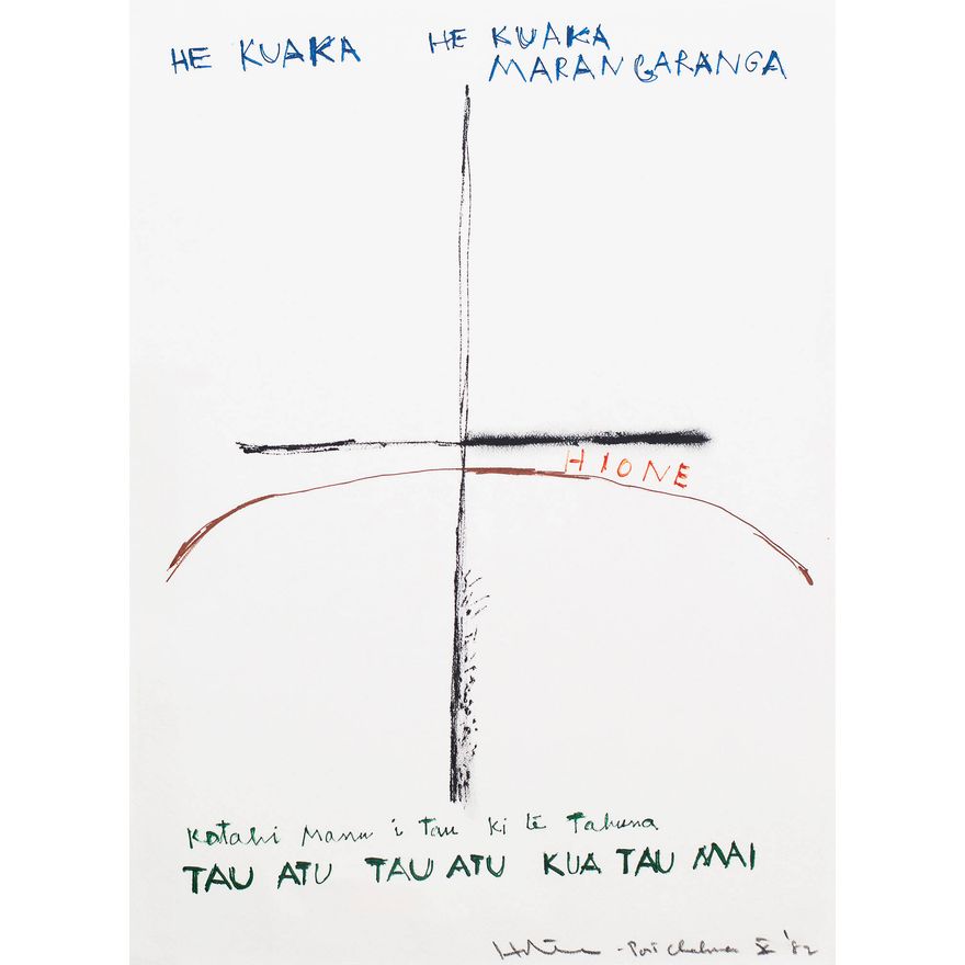 Ralph Hotere 'He Kuaka'