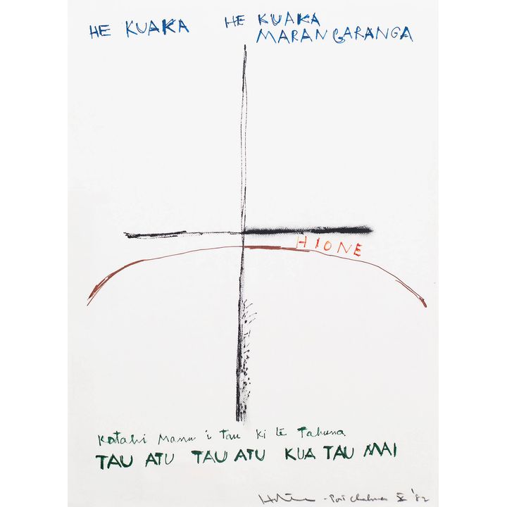 Ralph Hotere 'He Kuaka'