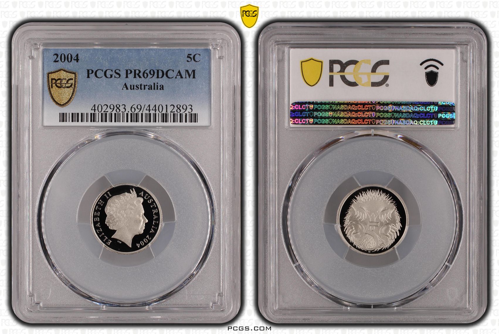 Five Cent, 2004, PCGS PR69DCAM