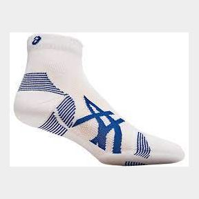 Asics Men 2 Pack Cushioning Sock - White-(UK 9-10.5) | SJ 51661/1406 B8 (S5)