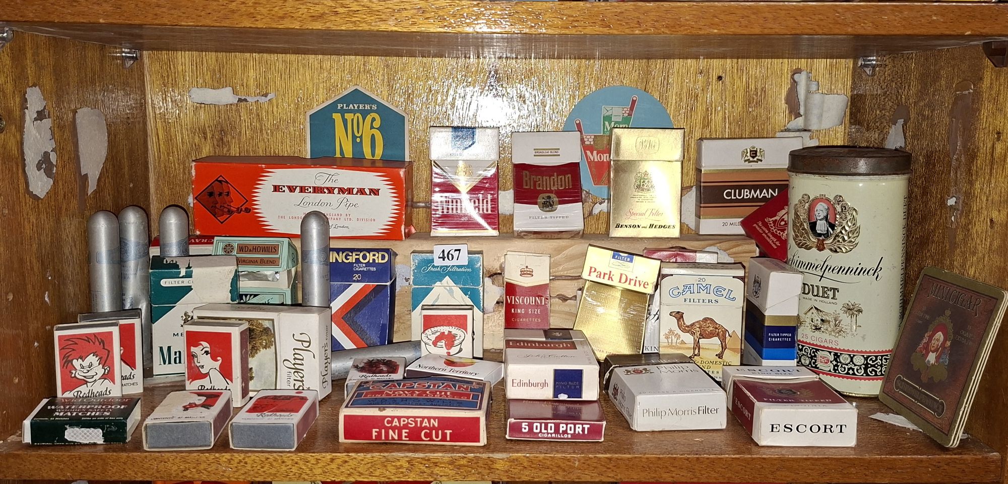 Big Group Of Tobacco Packs
