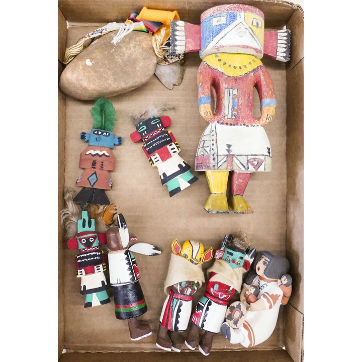 Box Old Style SW Kachina Dolls