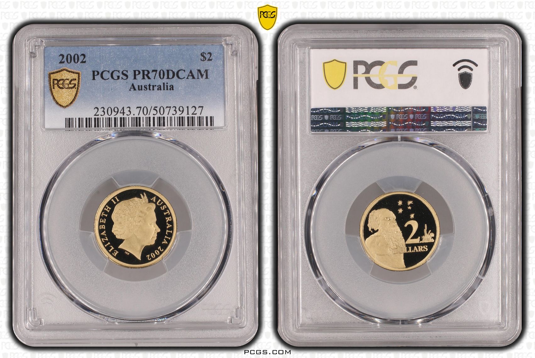 Two Dollar, 2002, PCGS PR70DCAM