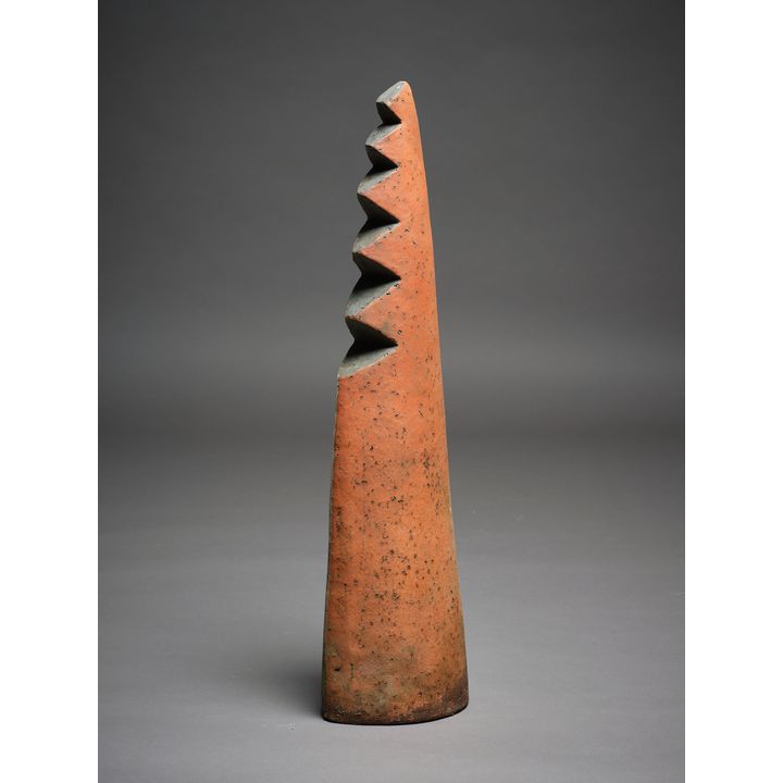 Potter Unknown - ‘Zig-zag’ floor sculpture