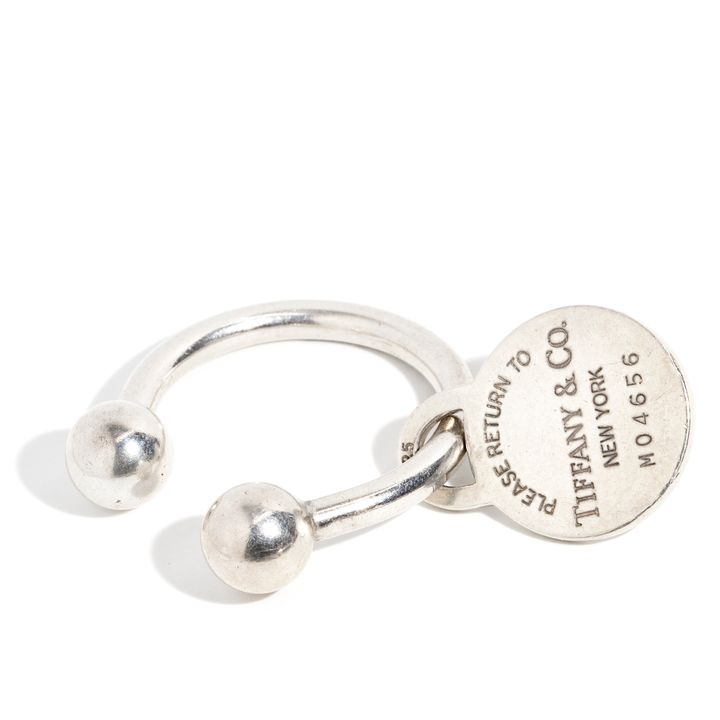 Tiffany & Co Silver Keyring