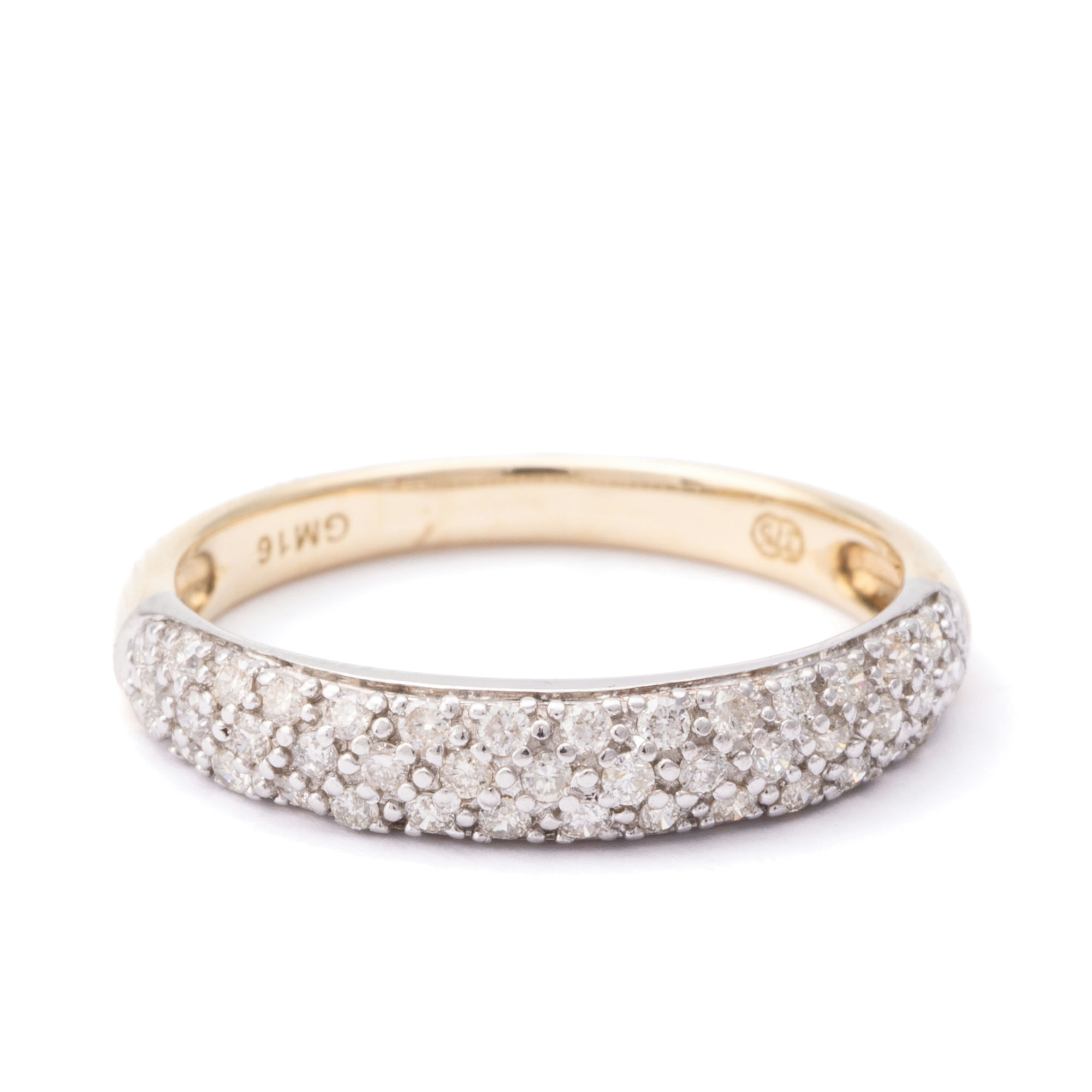 Diamond Ring 9ct Gold,