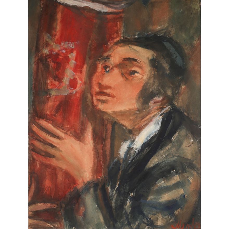 Młodzieniec z Torą, przed 1939 r.