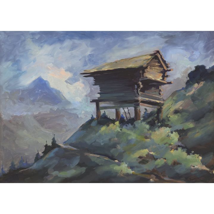 Merlin Enabnit ''Northern Cache'' Oil