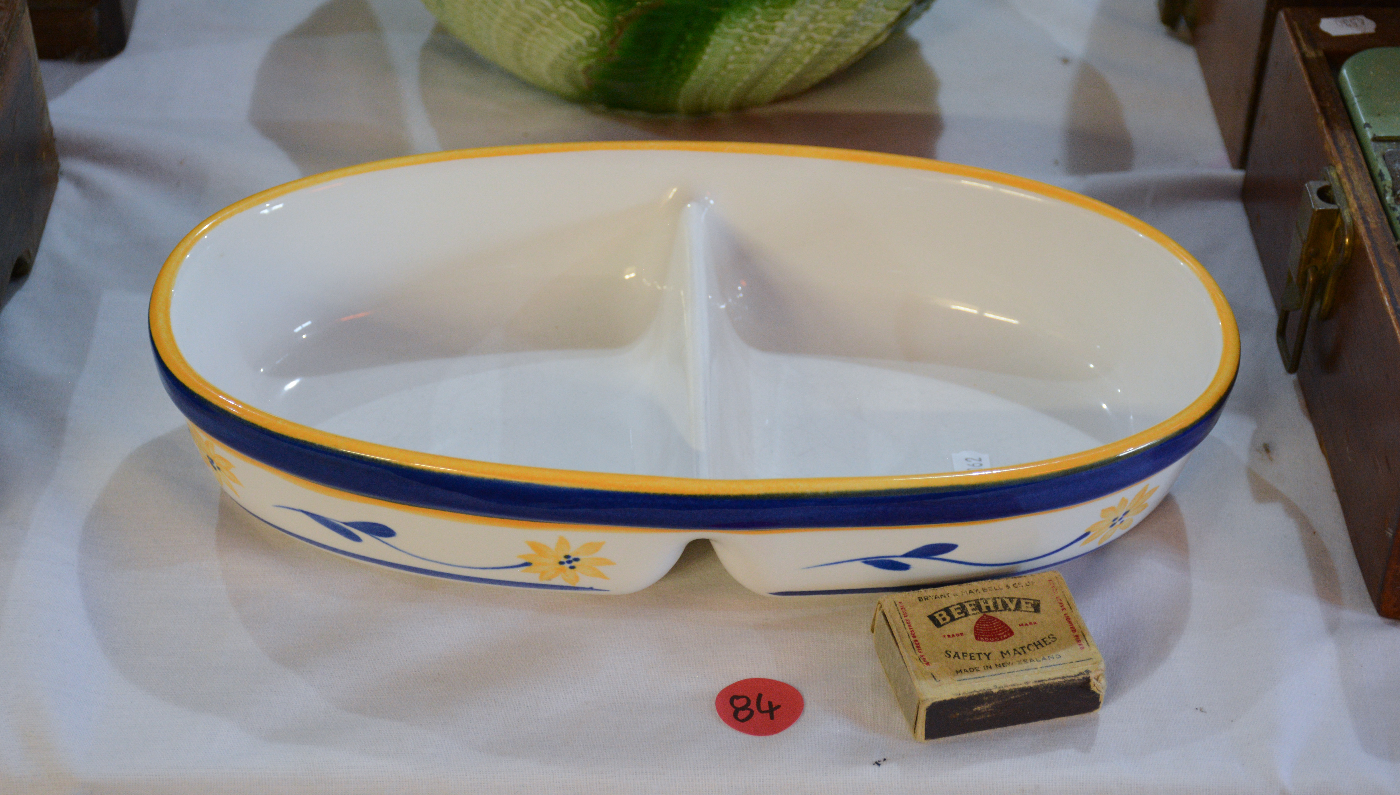 Temuka Pottery Split Dish — NZ auction result