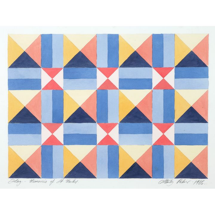 Stanley Palmer 'Flag - Memories of St Marks'