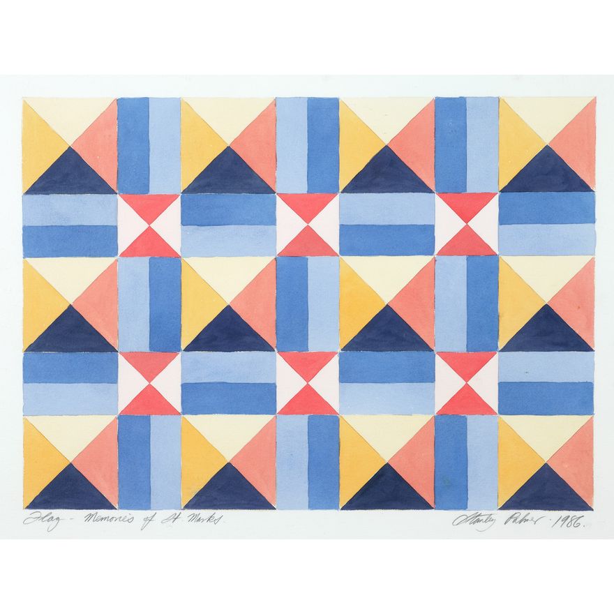 Stanley Palmer 'Flag - Memories of St Marks'