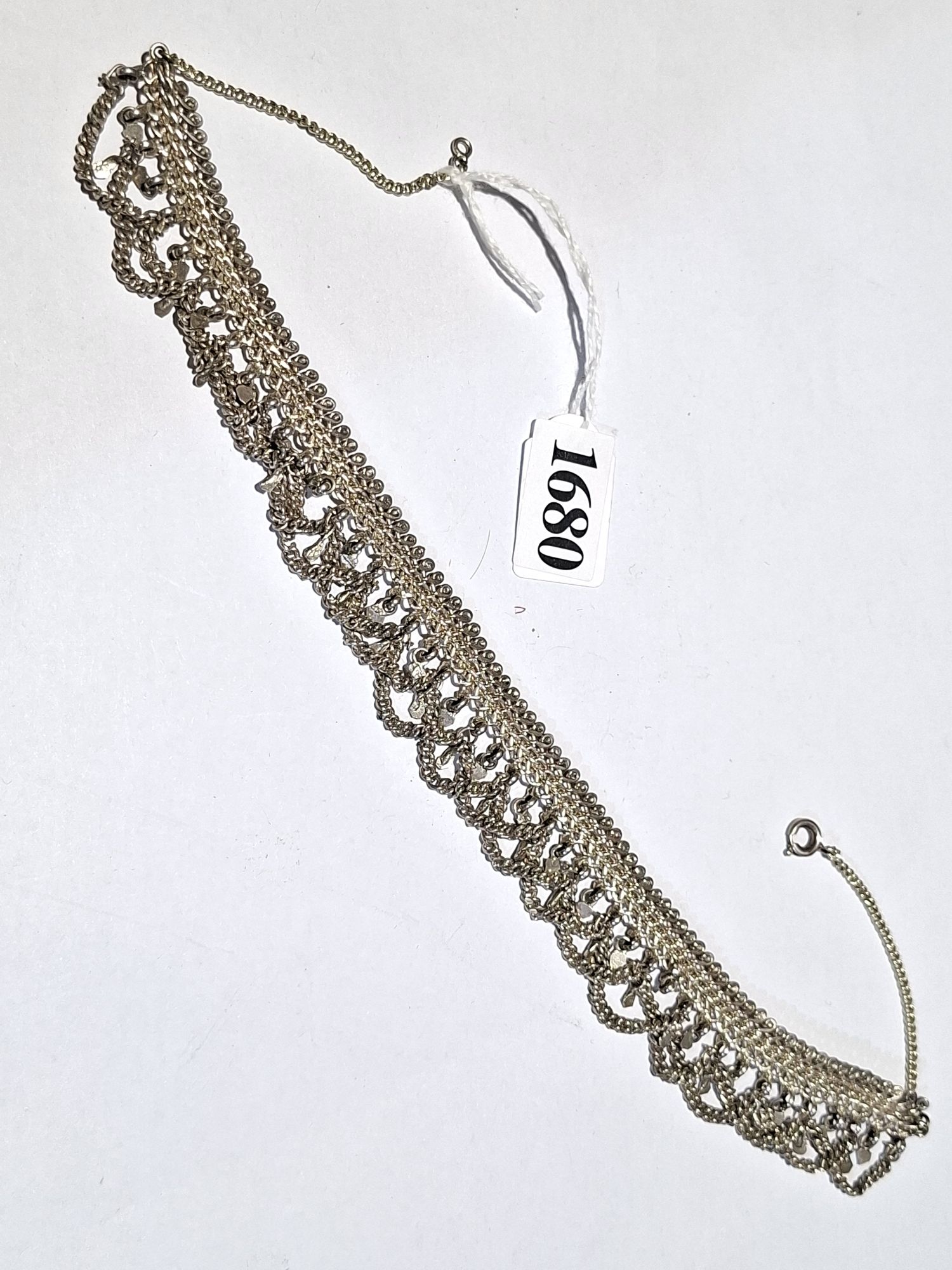 Sterling Silver Filigree Necklace