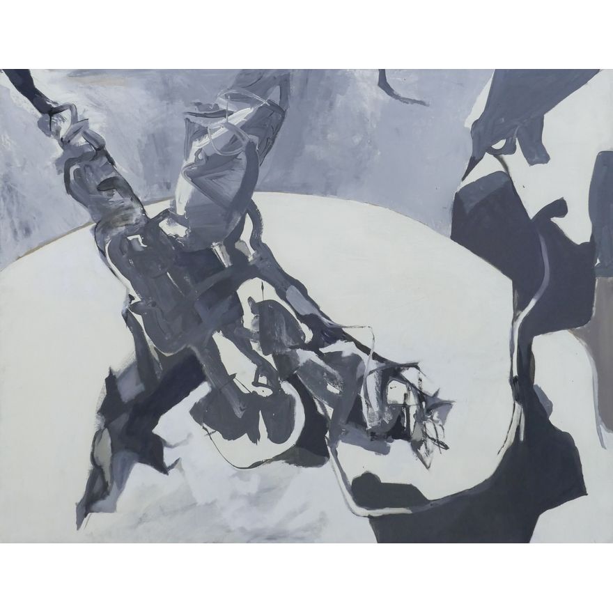 Margaret Tomkins ''Orbit'' 1969 Oil