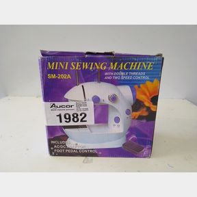 PORTABLE DESKTOP MINI ELECTRIC SEWING MACHINE - PORTABLE DESKTOP MINI ELECTRIC SEWING MACHINE