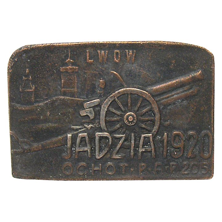 ODZNAKA 205 OCHOTNICZEGO PUŁKU ARTYLERII „JADZIA”