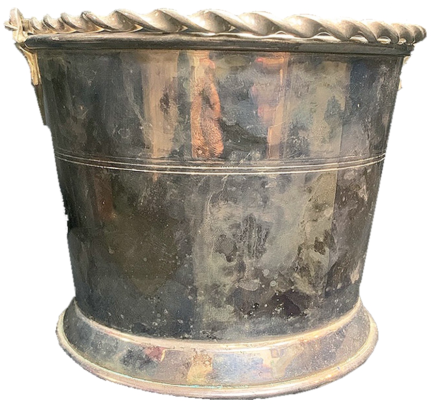 High Quality Small Silver Plate Wine Bucket
