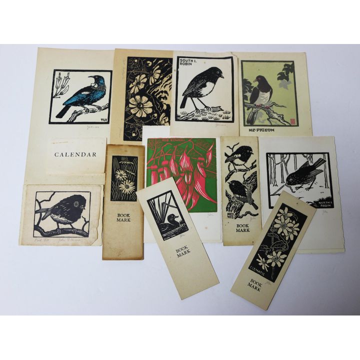 MOORE, JOHN. L [1897-1965], Woodcuts