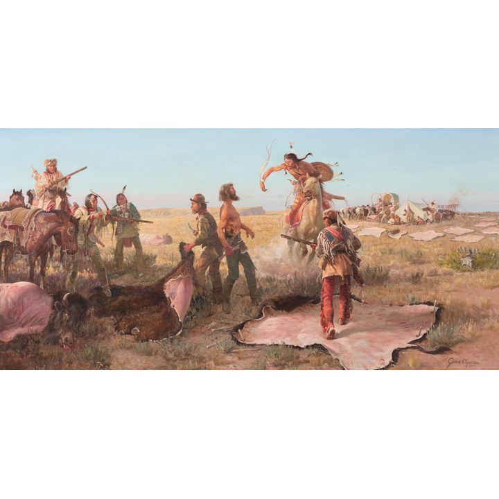 We Take All by John Clymer (1907-1989)