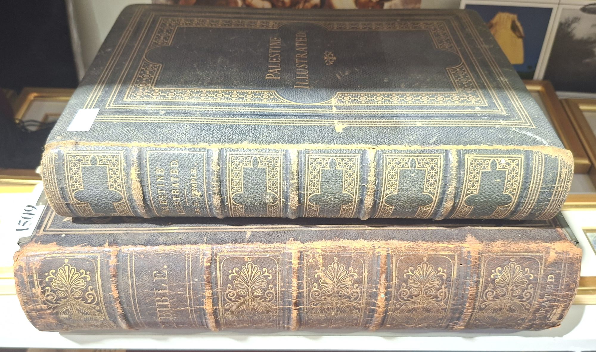 Holy Bible And Palestine Books