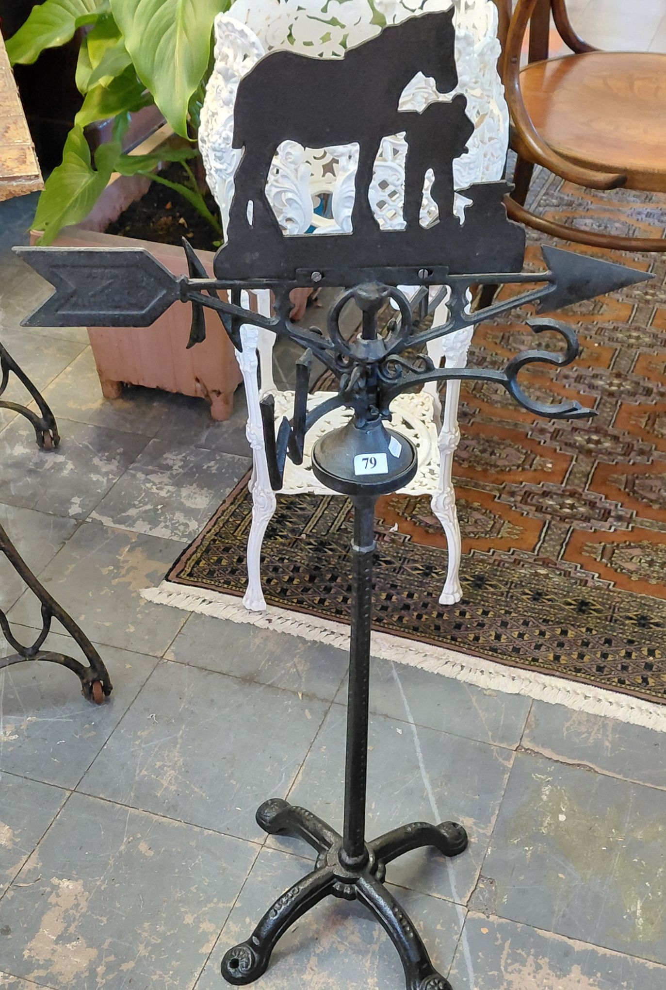79 · CAST IRON WEATHER VANE