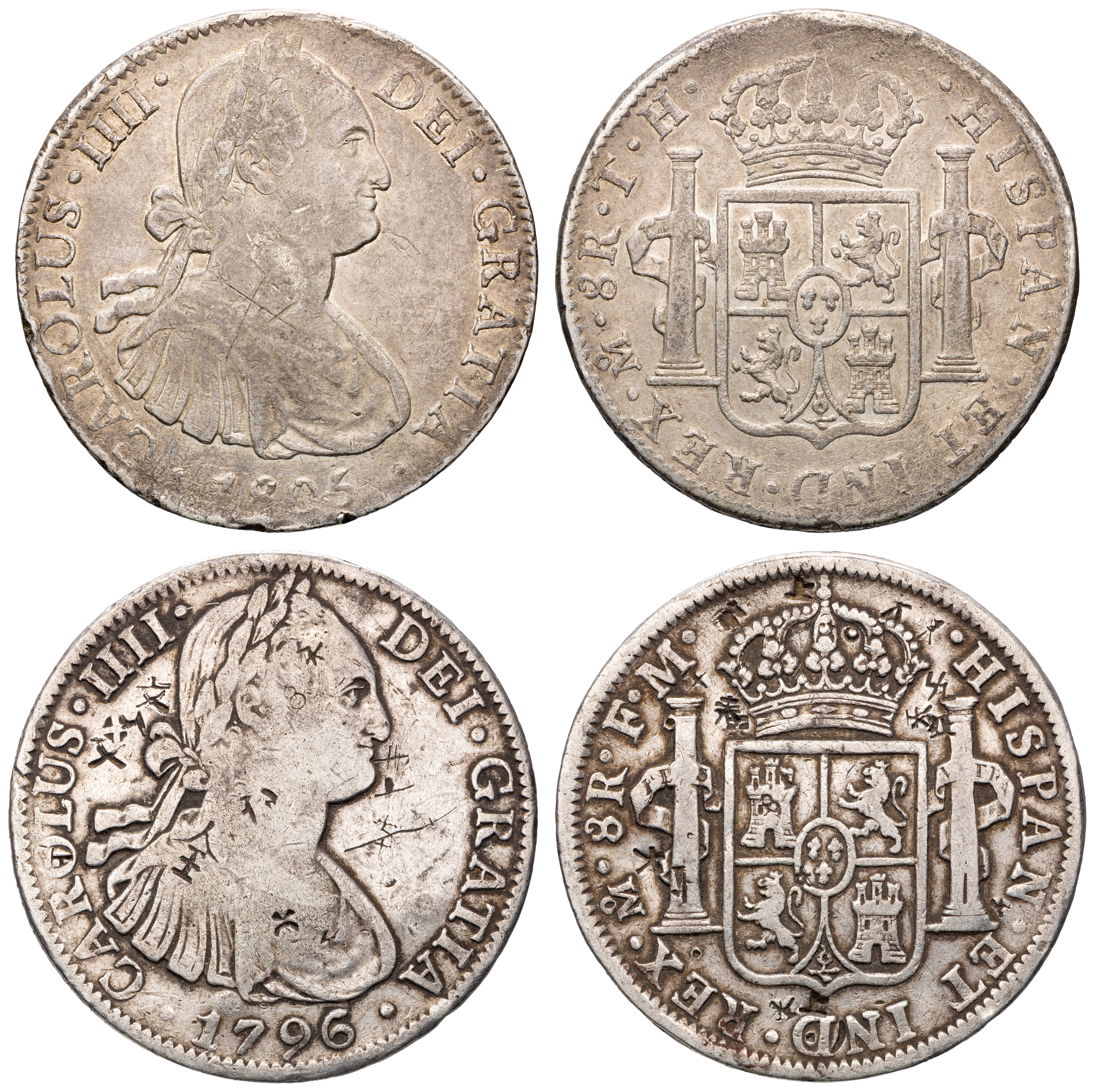 Mexico, Eight Reales, 1796 - 1805, Fine