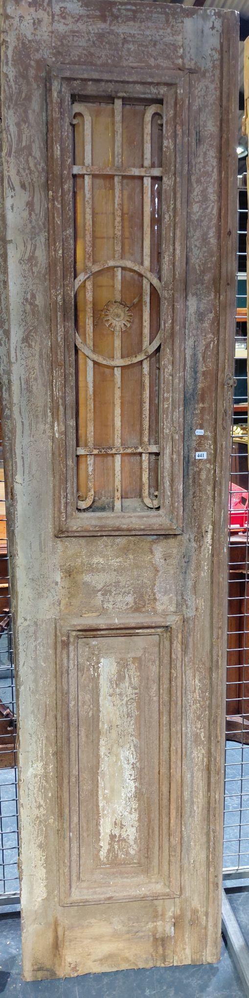 441 · SCRUBBED PINE FRENCH STYLE DOORS
