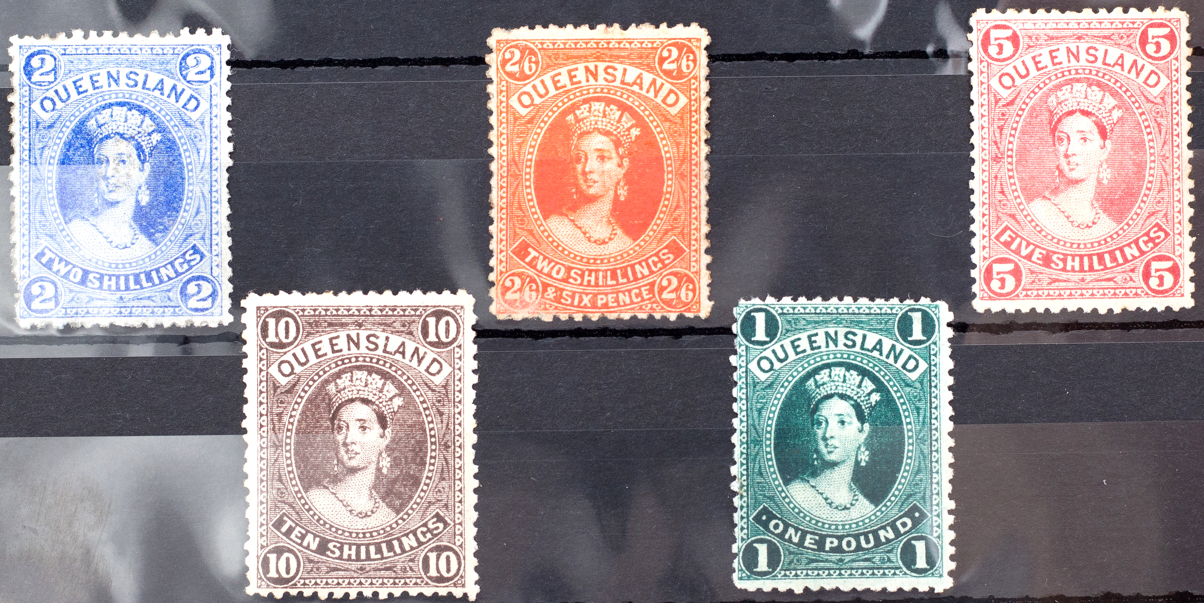 Queensland, Simplified Set, 1882 - 1907, Good