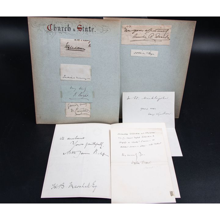 Manuscript Letters - British Politicians
