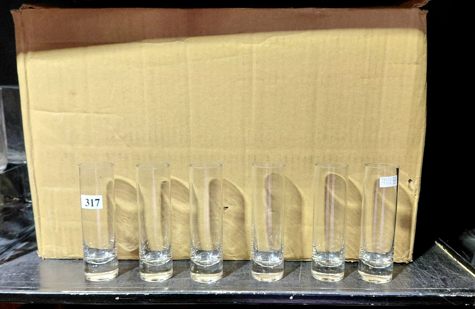 317 · FLORISTS GLASS VASES