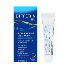DIFFERIN ACNE TREATMENT GEL, 30 DAY SUPPLY, RETINOID TREATMENT FOR FACE WITH 0.1% ADAPALENE, GENTLE SKIN CARE FOR ACNE PRONE SENSI