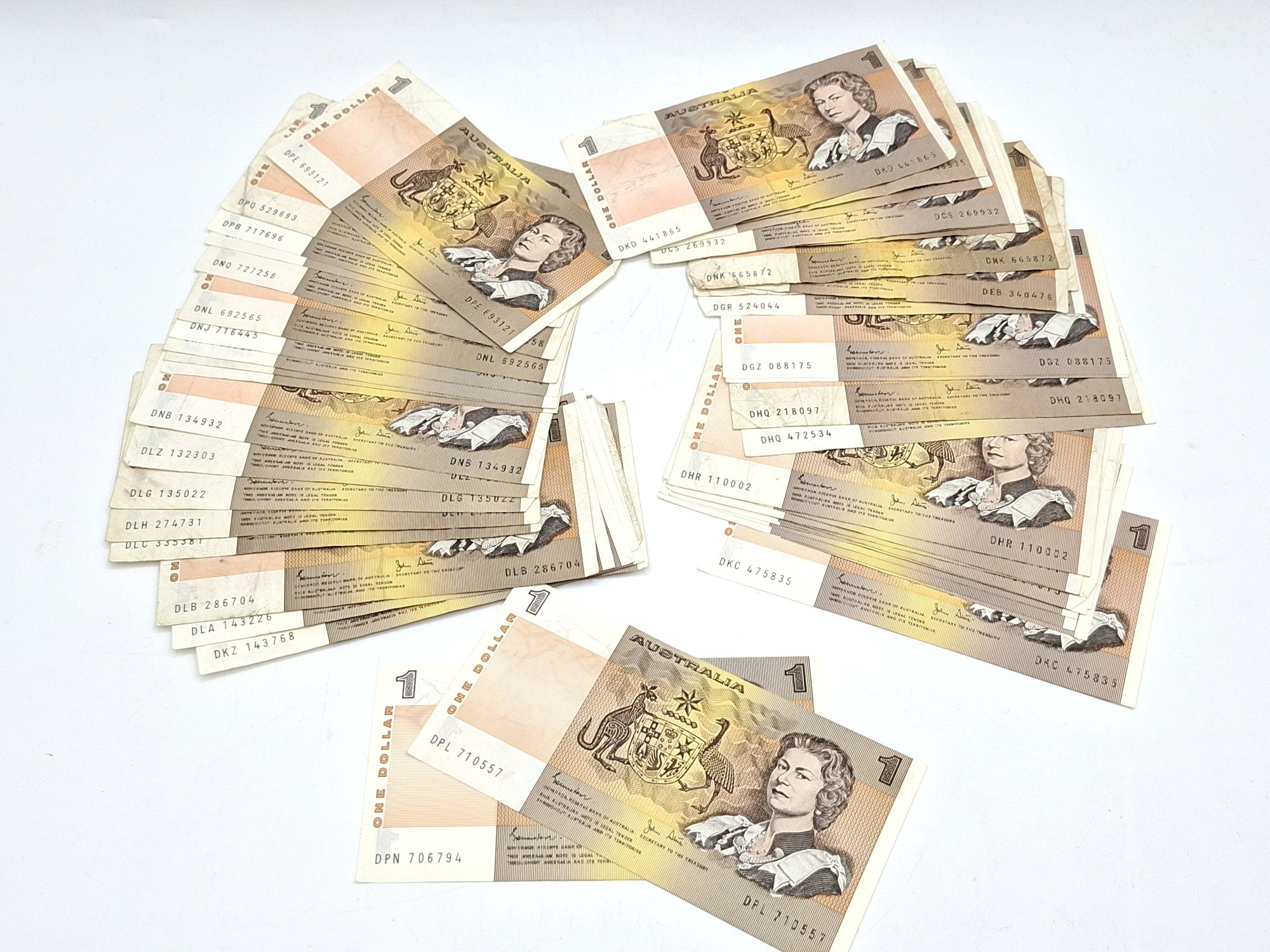 Australian $1 Banknotes