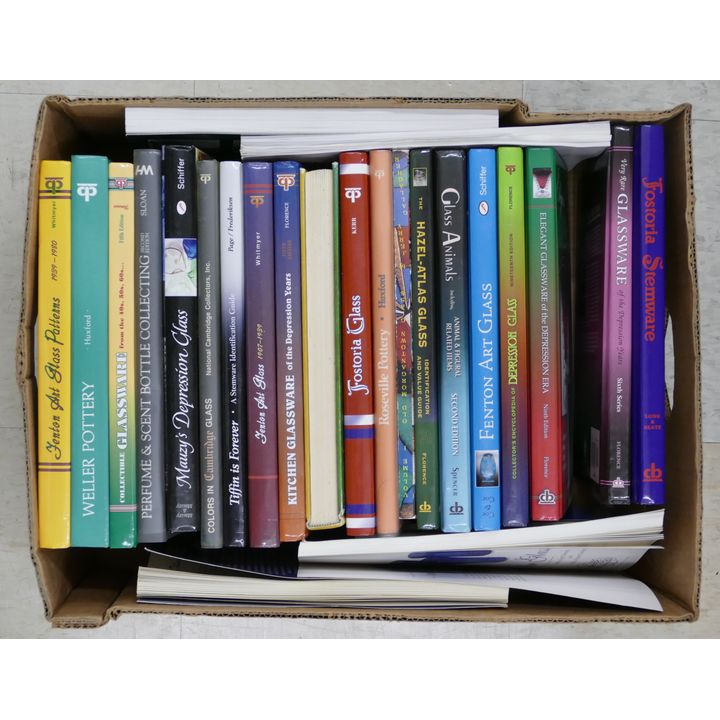 Box Art Glass Books etc.